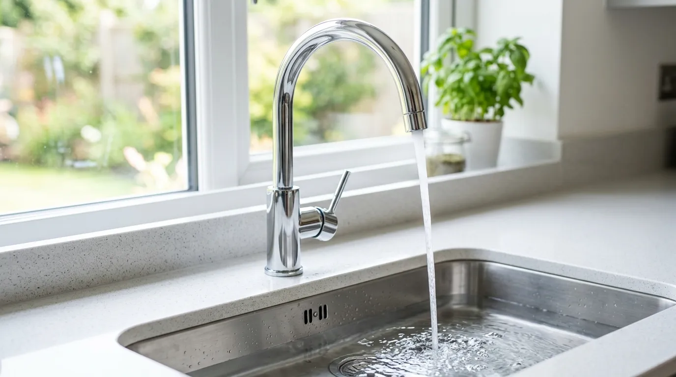 Local Plumbing Master Pros same day plumber fixing a faucet in Lockett, TX